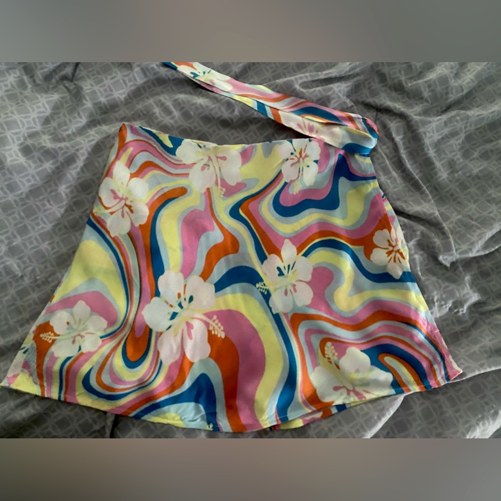 ⭐️Forever 21⭐️ Tropical Floral Print Mini Skort